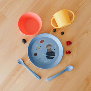 Vajilla infantil perro espacial