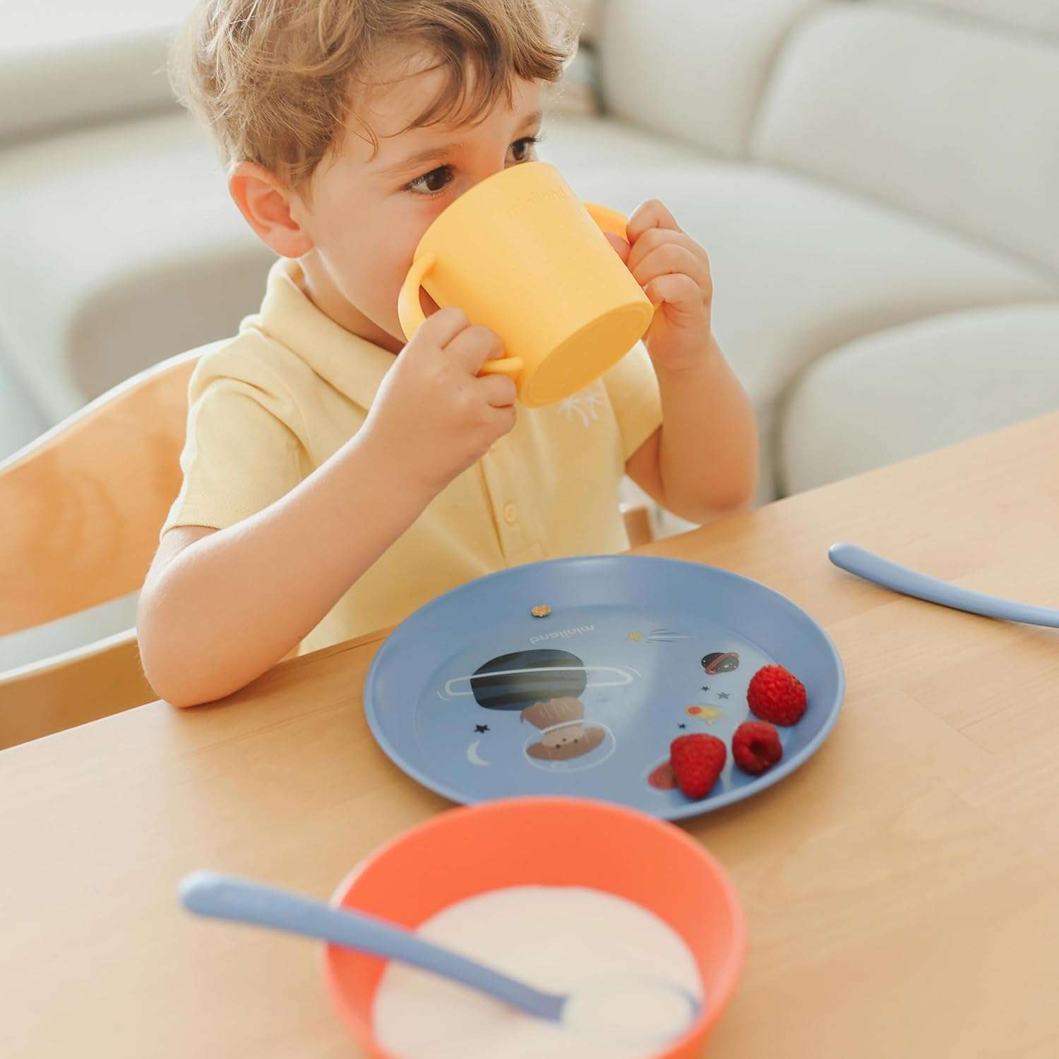 Vajilla infantil perro espacial