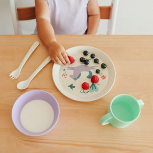 Vajilla infantil unicornio