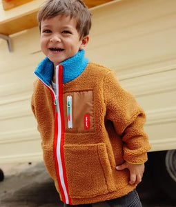Chaqueta Polar Blue Camel