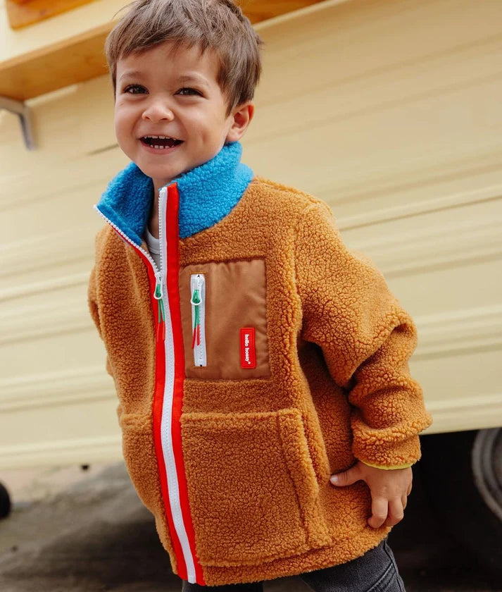 Chaqueta Polar Blue Camel