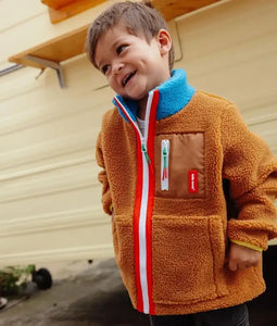 Chaqueta Polar Blue Camel