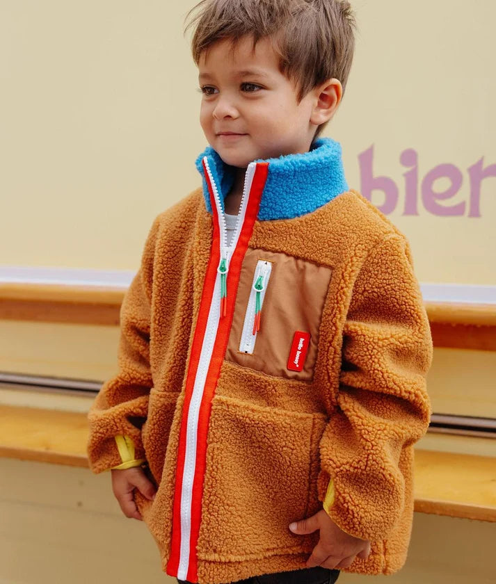 Chaqueta Polar Blue Camel