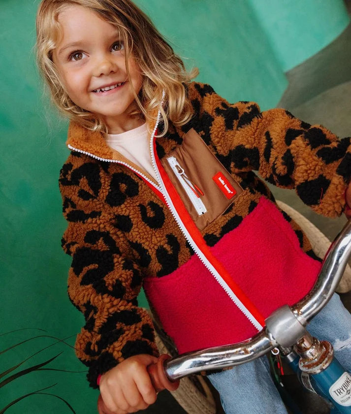 Chaqueta Polar Leopard