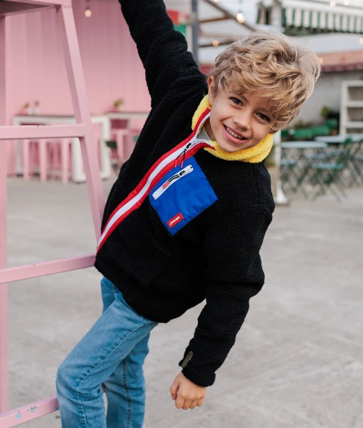 Chaqueta Polar Midnight Lemon