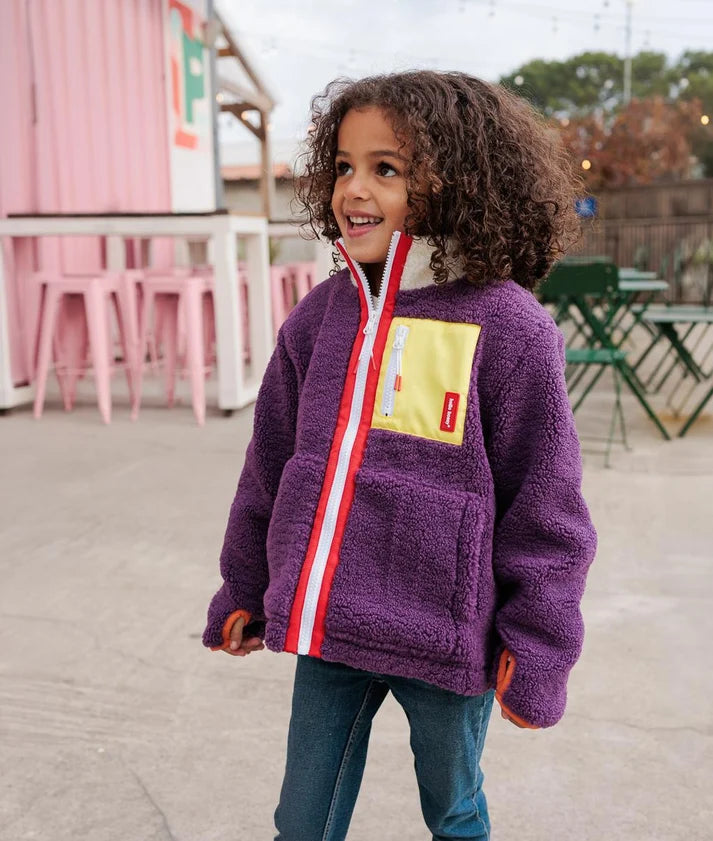 Chaqueta Polar Prune