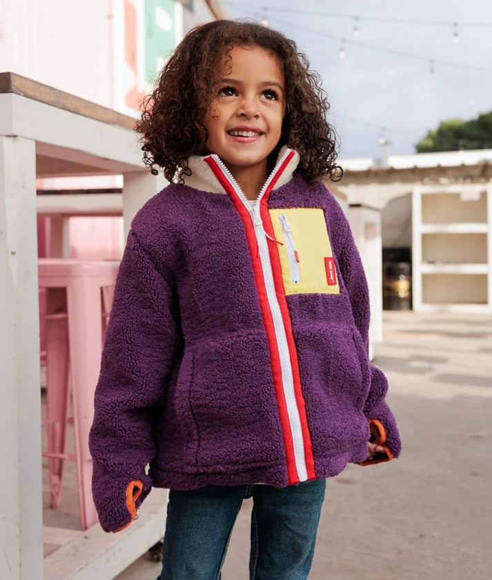 Chaqueta Polar Prune