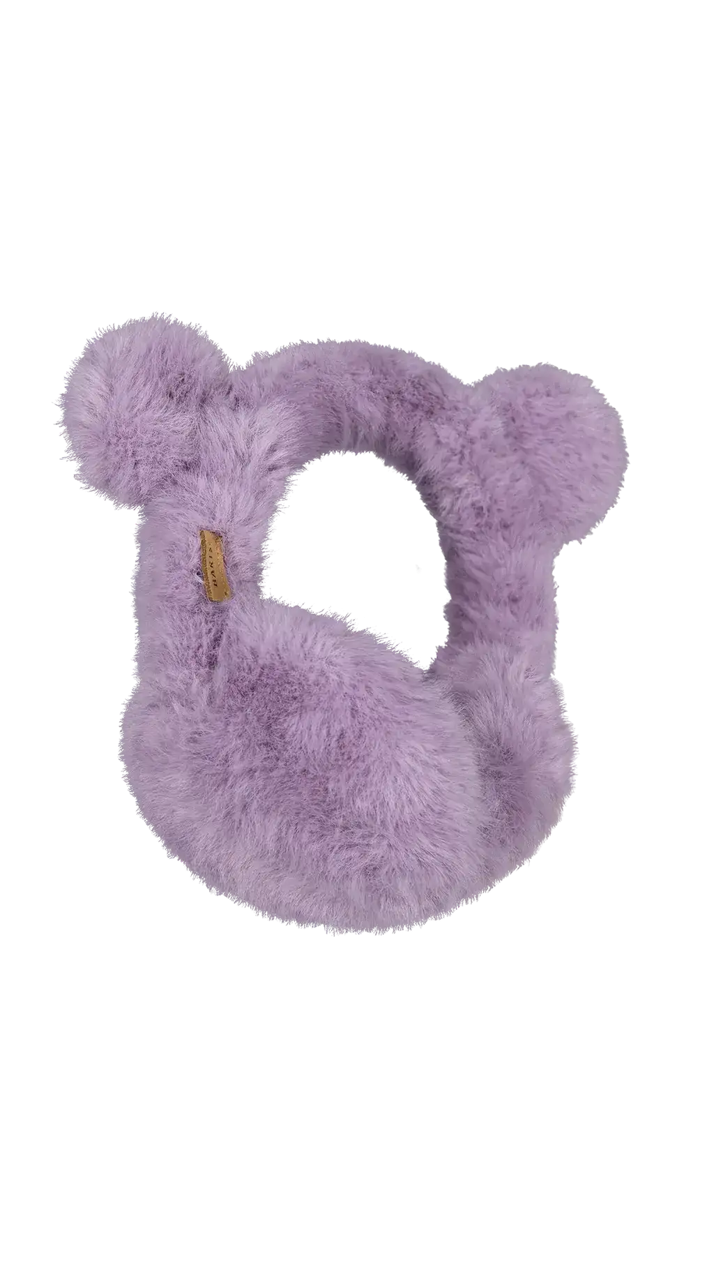 Orejeras peluditas lilas barts