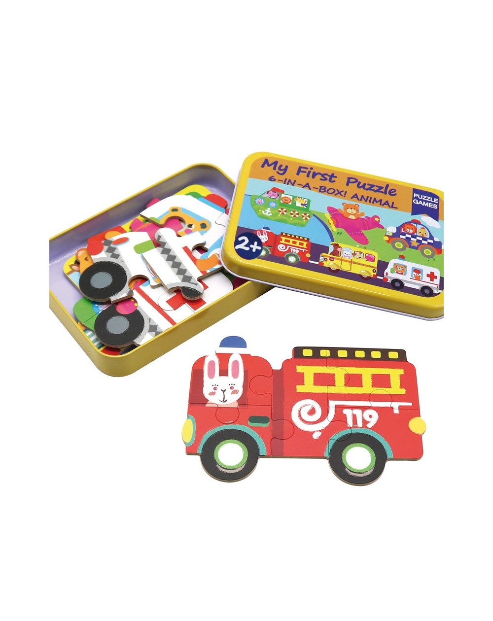 MiniPuzzles Progresivos de Vehículos - Andreu Toys