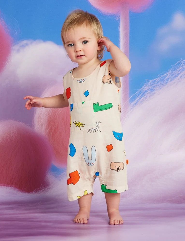Pelele de muselina estampado Billabong