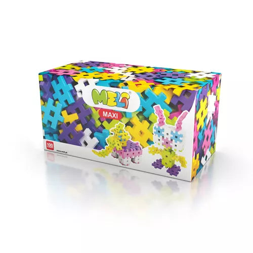 Bloques Meli - Maxi Pastel 100 piezas
