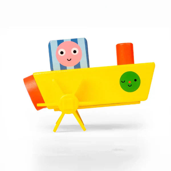 wind-up boat bath