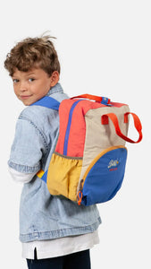 Mochila Escolar Bounze Azul